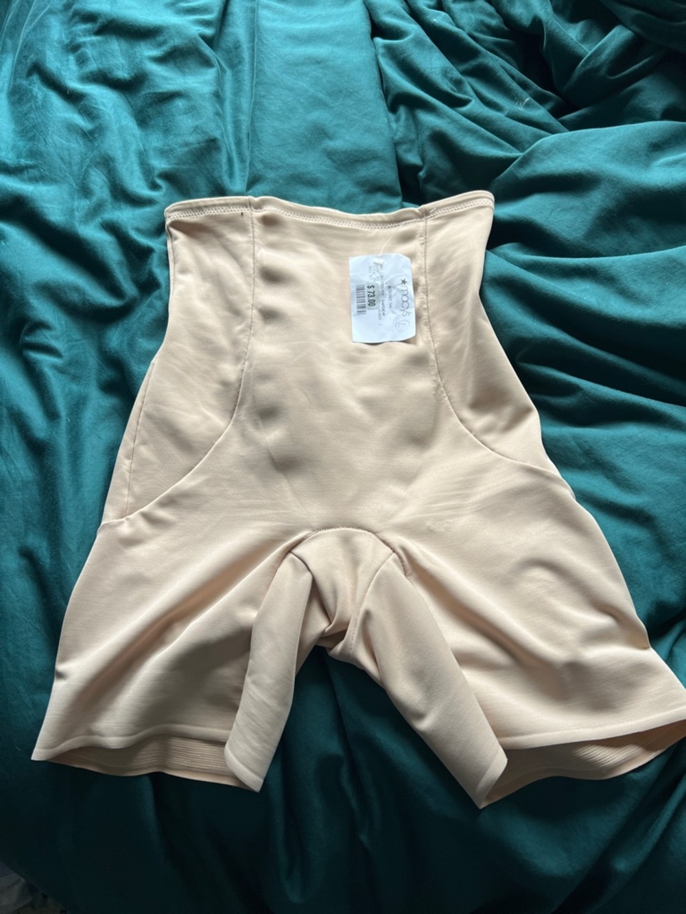 Miraclesuit Beige High-Waist Shaping Shorts